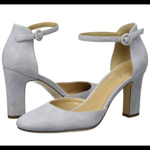 Naturalizer Mary Jane Blue Suede Pumps 7.5M